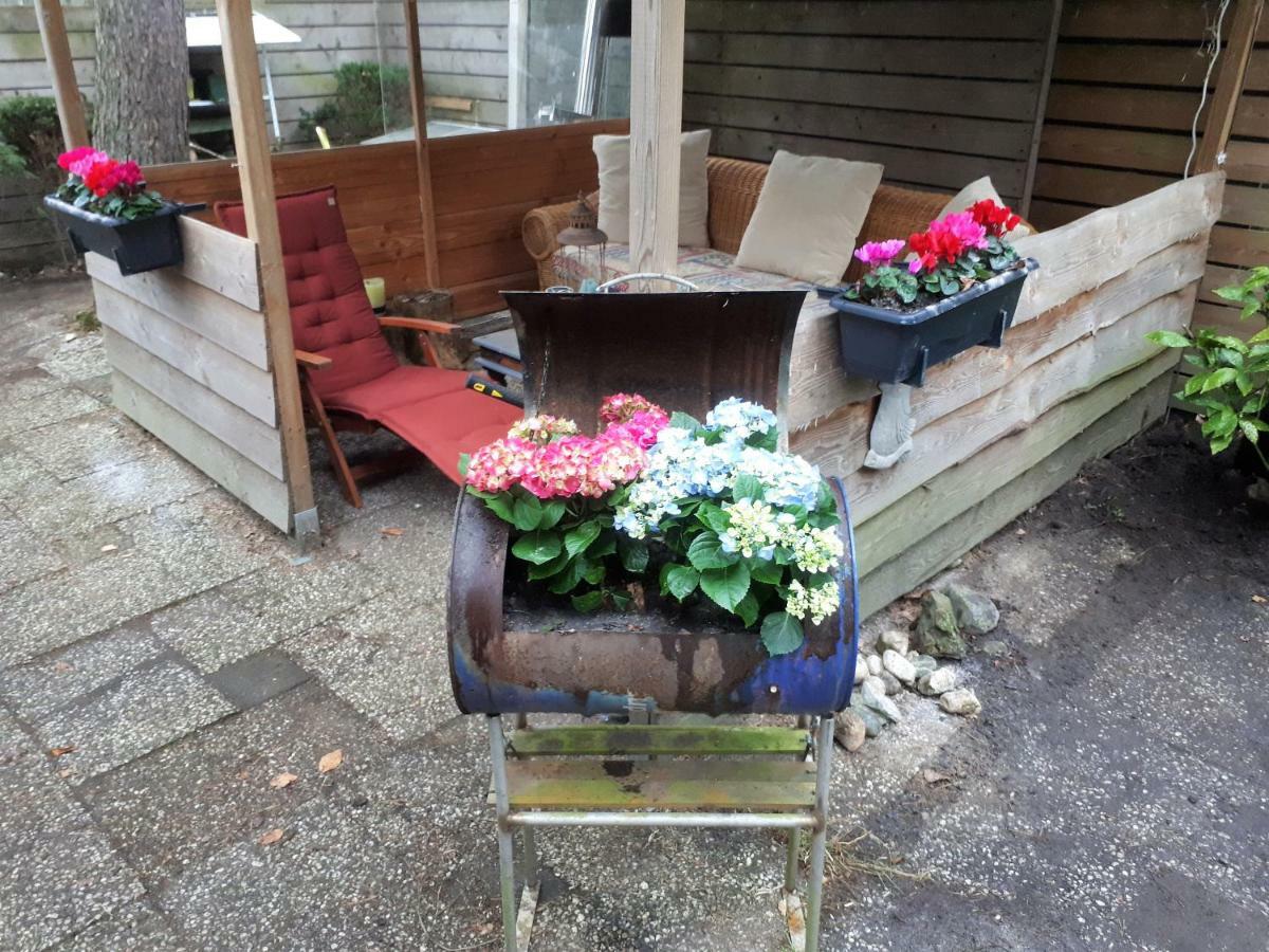 Boshuis Turquoise / Smaakvol Genieten Op De Veluwe Hoenderloo Eksteriør billede