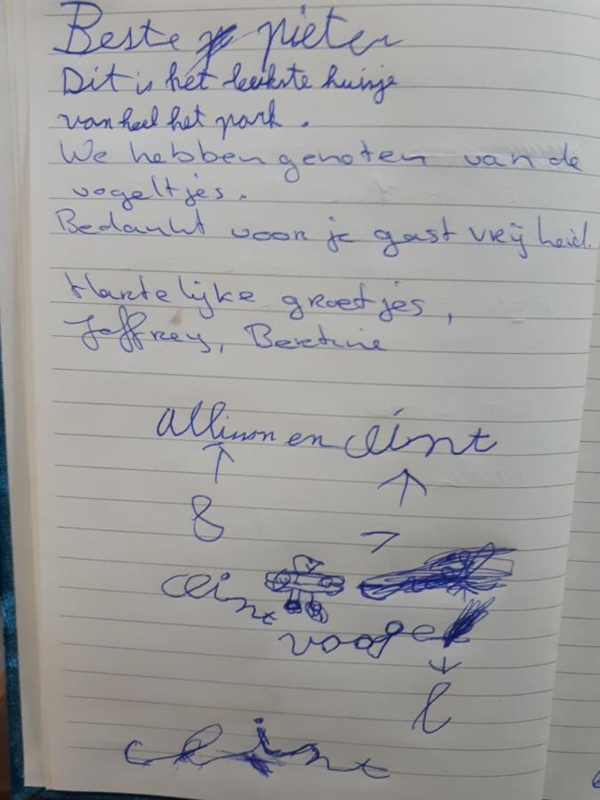 Boshuis Turquoise / Smaakvol Genieten Op De Veluwe Hoenderloo Eksteriør billede